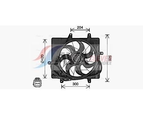 Ventilador de refrigeración CR7514 Ava Quality Cooling