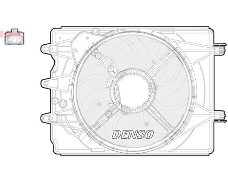 Ventilador de refrigeración DER09059 Denso