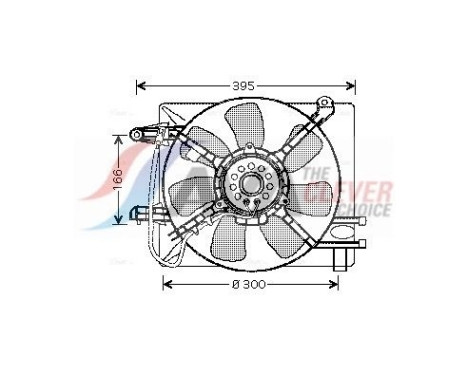 Ventilador de refrigeración DW7505 Ava Quality Cooling