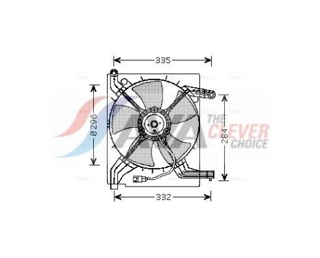 Ventilador de refrigeración DW7506 Ava Quality Cooling