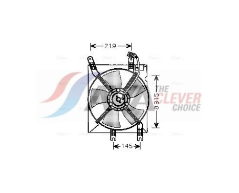 Ventilador de refrigeración DW7508 Ava Quality Cooling