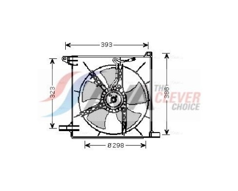 Ventilador de refrigeración DW7513 Ava Quality Cooling
