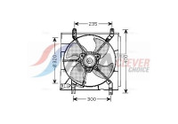 Ventilador de refrigeración HD7530 Ava Quality Cooling