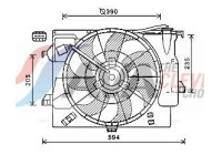 Ventilador de refrigeración HY7541 Ava Quality Cooling