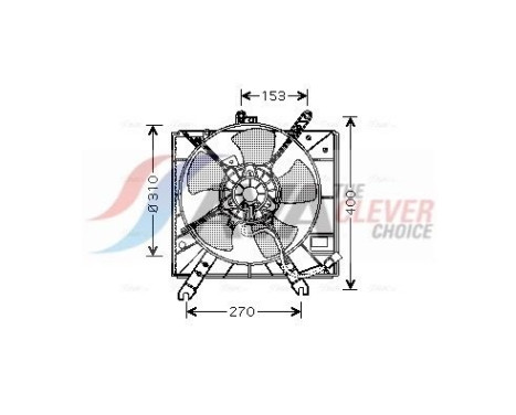 Ventilador de refrigeración KA7505 Ava Quality Cooling