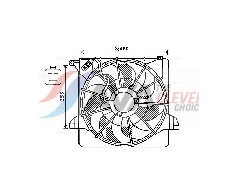 Ventilador de refrigeración KA7540 Ava Quality Cooling