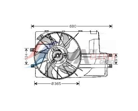 Ventilador de refrigeración MS7516 Ava Quality Cooling