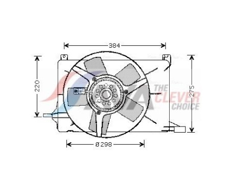 Ventilador de refrigeración OL7502 Ava Quality Cooling