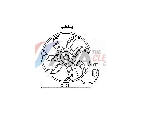 Ventilador de refrigeración OL7657 Ava Quality Cooling