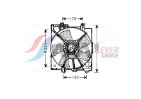 Ventilador de refrigeración SU7506 Ava Quality Cooling