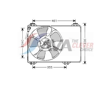 Ventilador de refrigeración SZ7506 Ava Quality Cooling