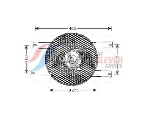 Ventilador de refrigeración SZ7507 Ava Quality Cooling