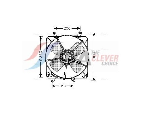 Ventilador de refrigeración TO7514 Ava Quality Cooling