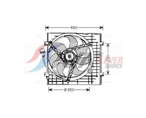 Ventilador de refrigeración VN7506 Ava Quality Cooling