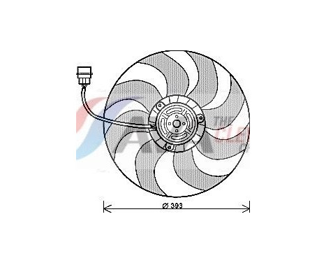 Ventilador de refrigeración VN7526 Ava Quality Cooling