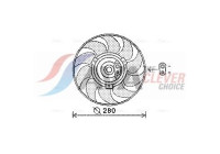 Ventilador de refrigeración VN7530 Ava Quality Cooling