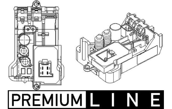 Régulateur, pulseur d'air habitacle BEHR *** PREMIUM LINE ***, Image 2