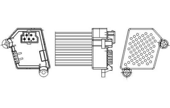 Régulateur, pulseur d'air habitacle
