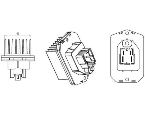 Régulateur, pulseur d'air habitacle