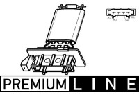 Résistance, pulseur d'air habitacle BEHR *** PREMIUM LINE ***