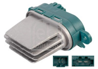 Résistance, pulseur d'air habitacle febi Plus 176042