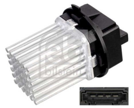 Résistance, pulseur d'air habitacle febi Plus 176588