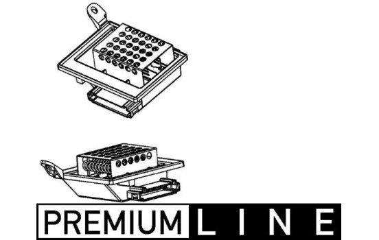 Résistance, pulseur d'air habitacle PREMIUM LINE