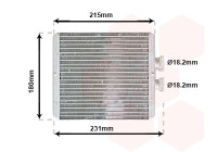 Radiateur de chauffage, chauffage intérieur