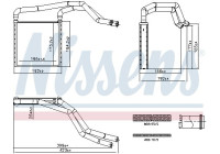 Radiateur de chauffage, chauffage intérieur