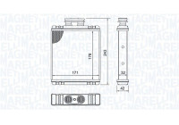 Radiateur de chauffage, chauffage intérieur