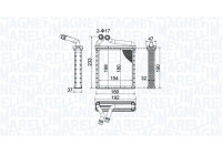 Radiateur de chauffage, chauffage intérieur