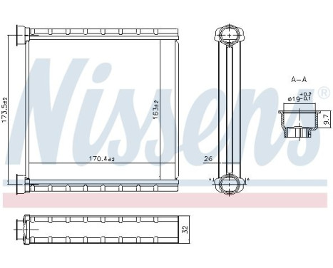 Radiateur de chauffage, chauffage intérieur