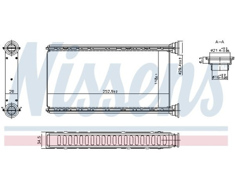 Radiateur de chauffage, chauffage intérieur