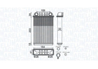 Radiateur de chauffage, chauffage intérieur