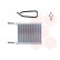 Radiateur de chauffage, chauffage intérieur