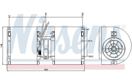 Radiateur de chauffage, chauffage intérieur