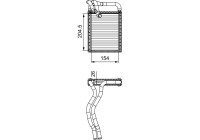 Radiateur de chauffage, chauffage intérieur