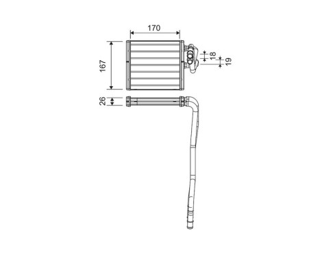 Radiateur de chauffage, chauffage intérieur