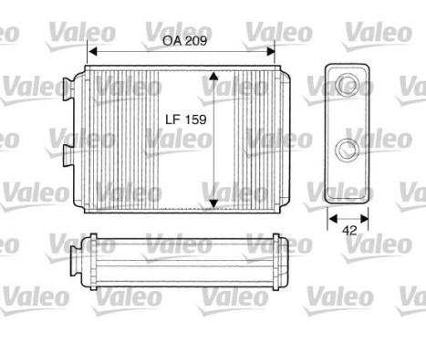 Radiateur de chauffage, chauffage intérieur