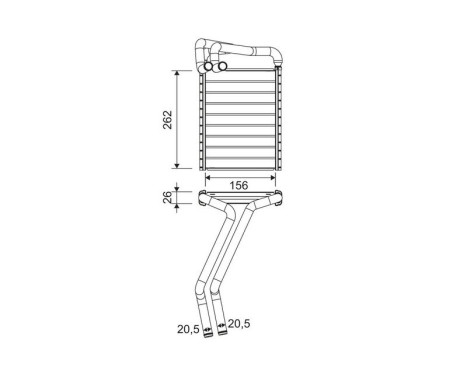 Radiateur de chauffage, chauffage intérieur
