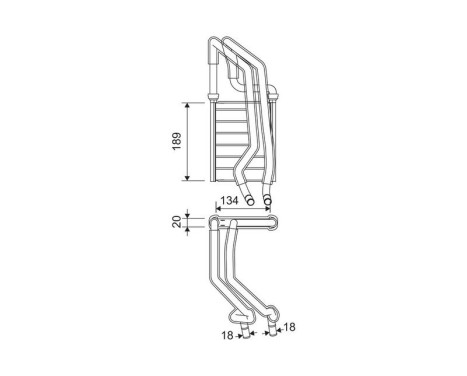 Radiateur de chauffage, chauffage intérieur