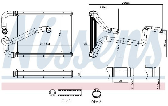 Radiateur de chauffage, chauffage intérieur, Image 6