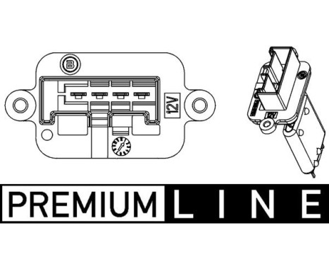 Résistance, pulseur d'air habitacle BEHR *** PREMIUM LINE ***