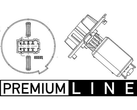 Résistance, pulseur d'air habitacle BEHR *** PREMIUM LINE ***