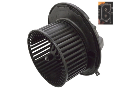 Moteur électrique, pulseur d'air habitacle 104982 FEBI