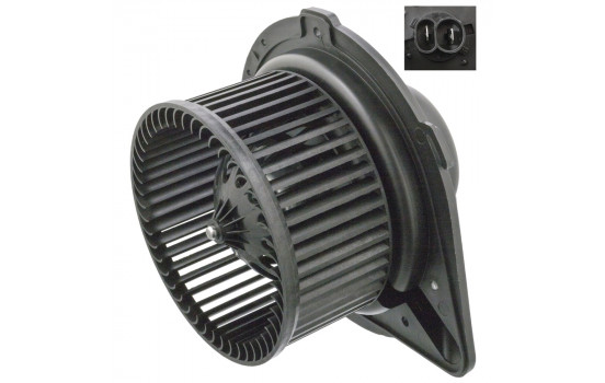 Moteur électrique, pulseur d'air habitacle 104983 FEBI
