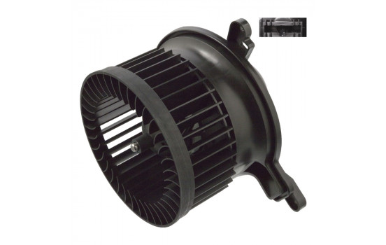 Moteur électrique, pulseur d'air habitacle 107216 FEBI