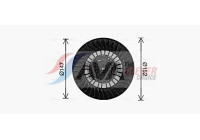 Moteur électrique, pulseur d'air habitacle BW8612 Ava Quality Cooling