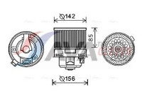 Moteur électrique, pulseur d'air habitacle PE8371 Ava Quality Cooling
