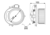 Pulseur d'air habitacle BEHR